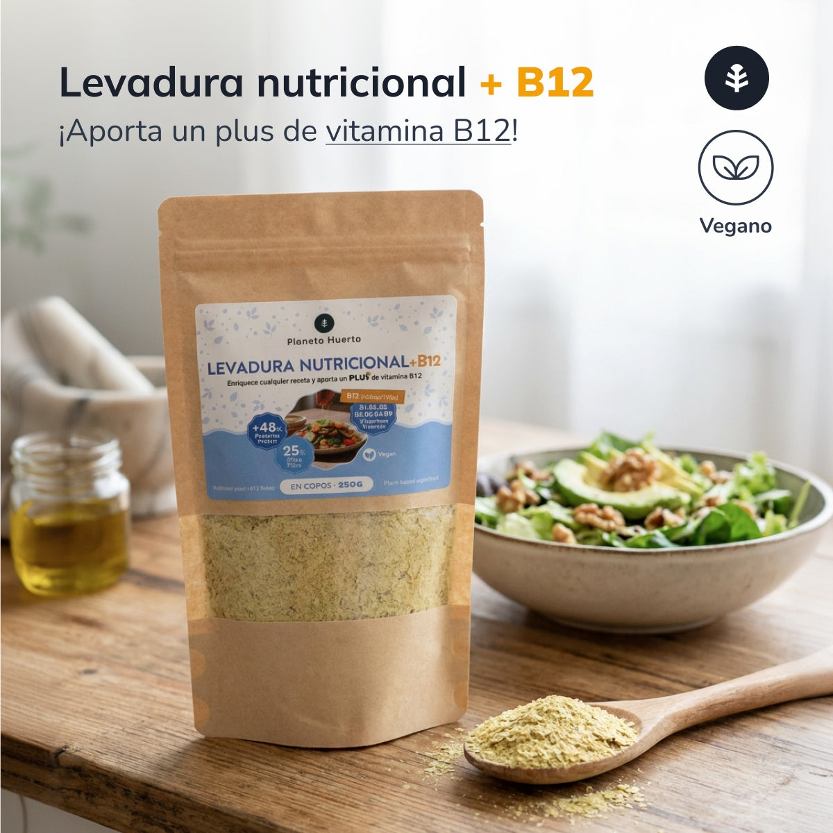 Nutritional Yeast + B12 Planeta Huerto
