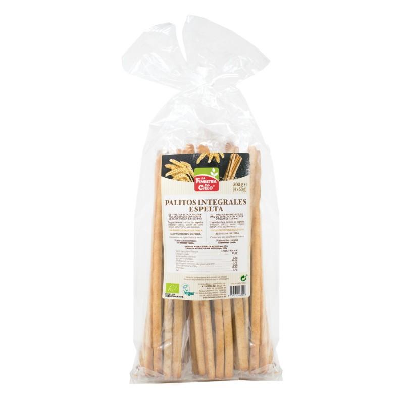 La Finestra Sul Cielo Organic Wholemeal Spelt Breadsticks 200 g