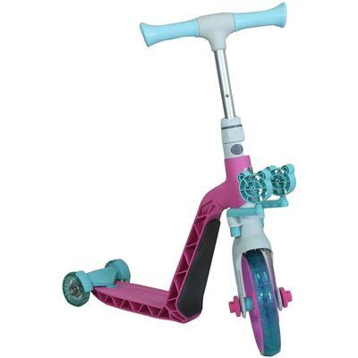 Pillu Monopattino per bambini 3 in 1 Rosa