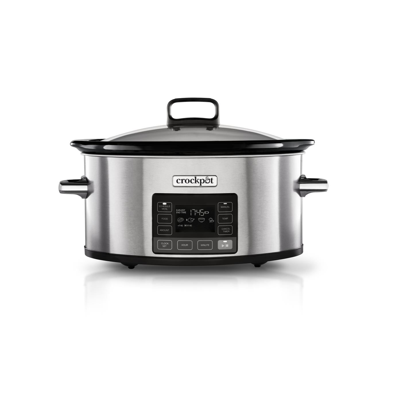 Crockpot Digitaler Slow Cooker Timeselect 5,6 l CSC066X (generalüberholt)