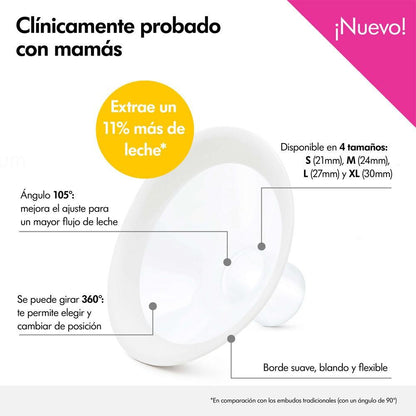 Personalfit Meleda Extraktions-Trichter 30 mm Größe XL