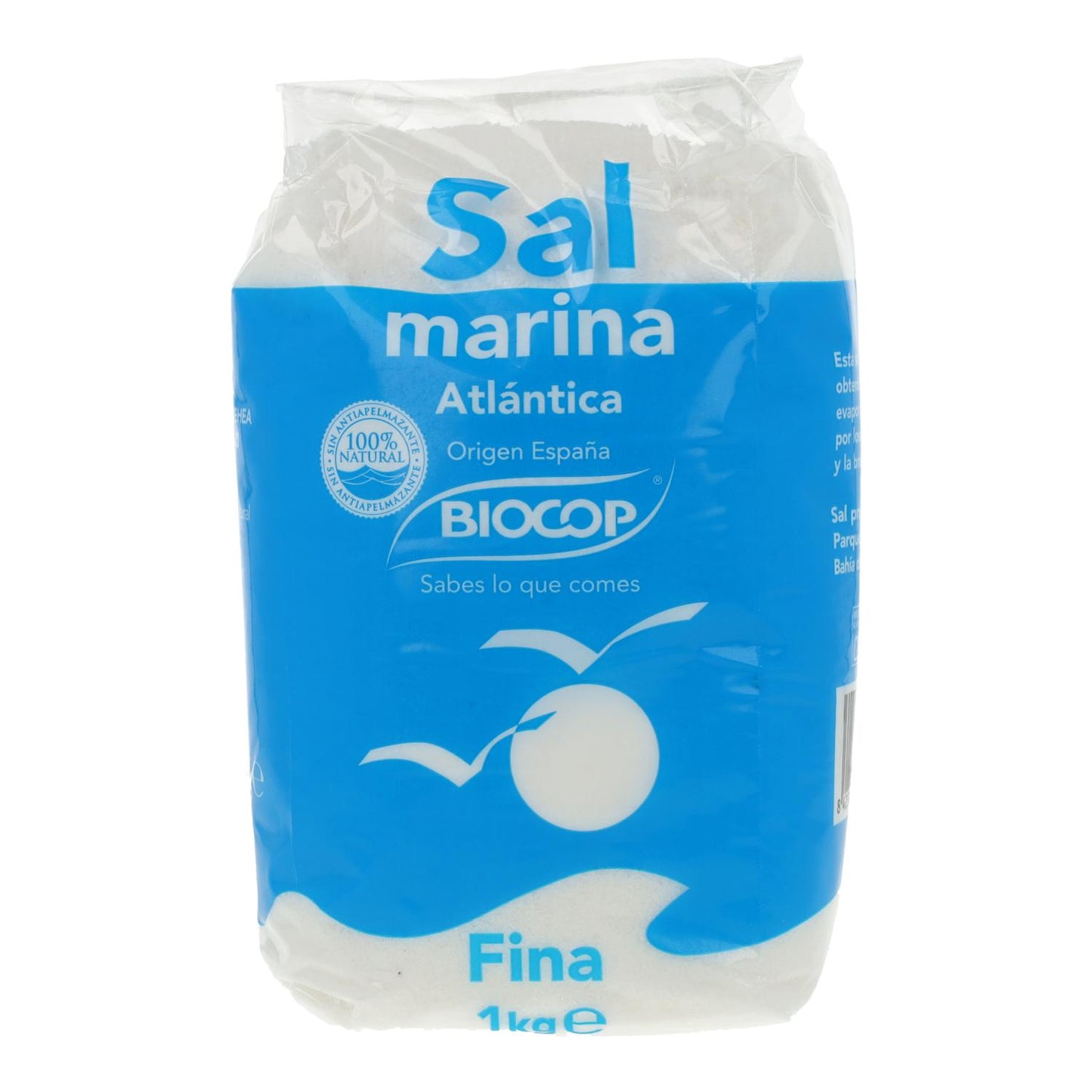 Biocop fine Atlantic sea salt 1 kg