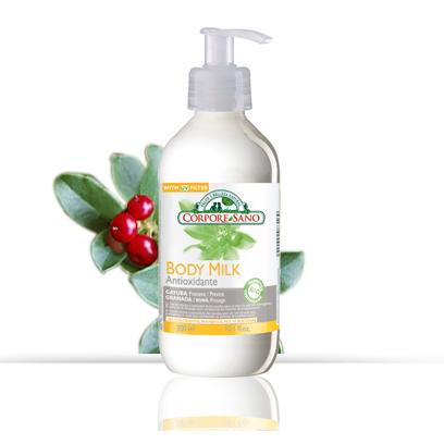 Corpore Sano antioxidant and anti-blemish bearberry and pomegranate body milk 300 ml