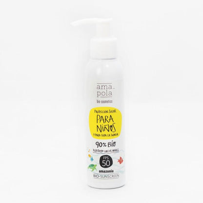 Amazonia Amapola SPF 50 children's sunscreen 125 ml