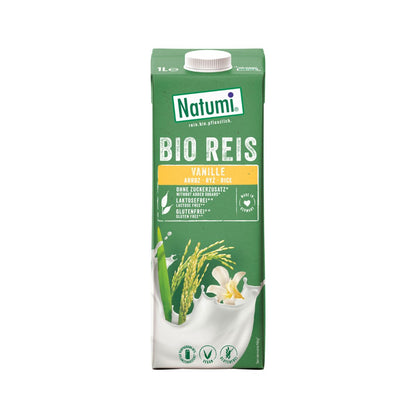 Biologische rijst-vanilledrank Natumi 1 l