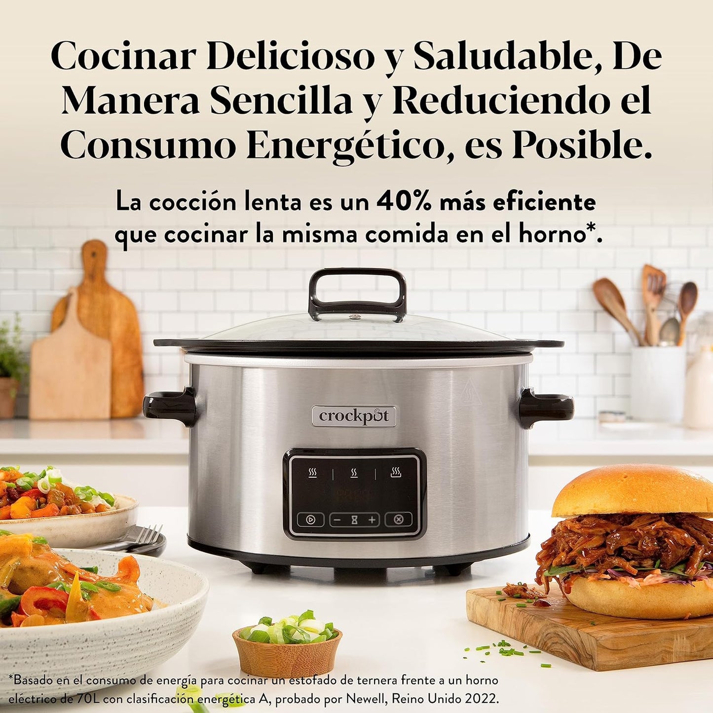 Sizzle & Stew 6.5 L CSC112X digital slow cooker