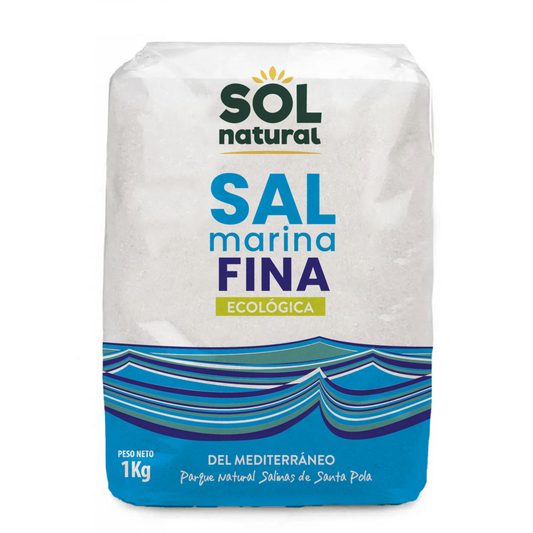 Sale marino fino biologico Sol Natural 1 kg