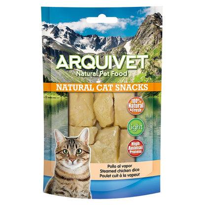 Arquivet Steamed Chicken 50 g Natural Cat Snack