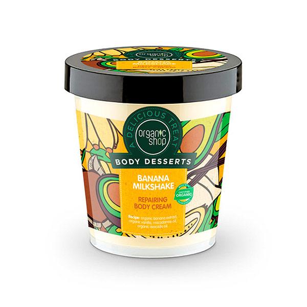 Organic Shop banana smoothie repairing body cream 450 ml