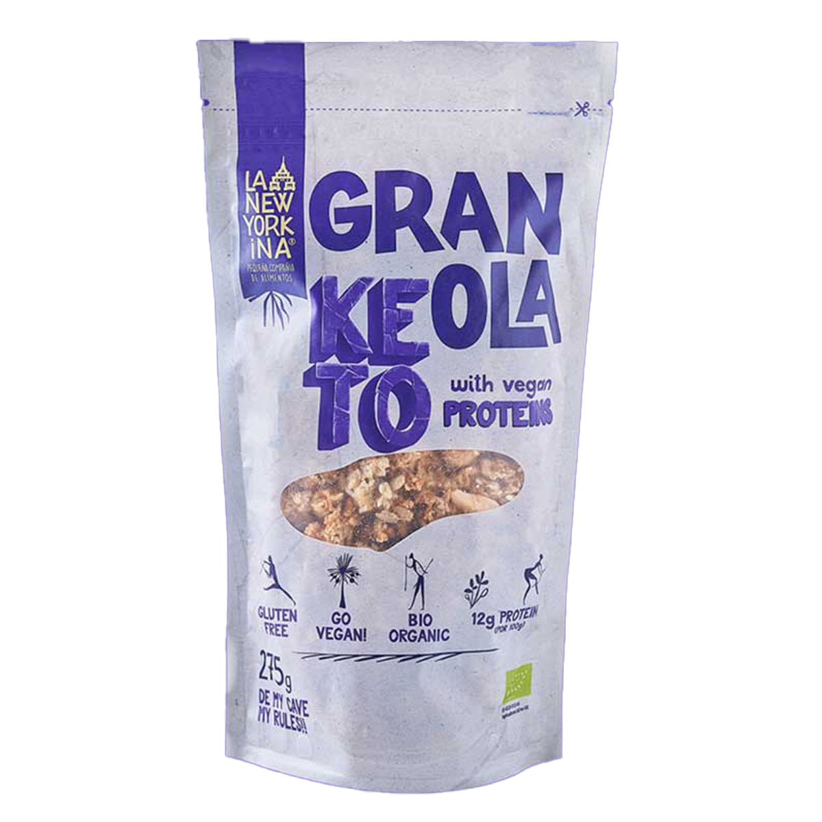 Keto-granola La Newyorkina 275 g