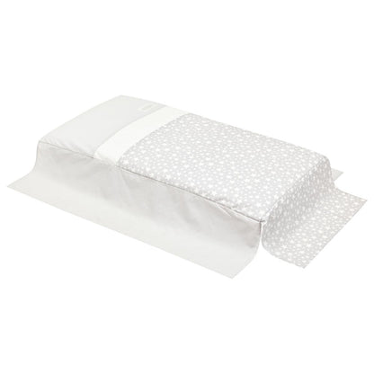 Couvre-lit et protège-matelas pour lit bébé motif Star de Cambrass 70 x 140 cm. Star Rosa