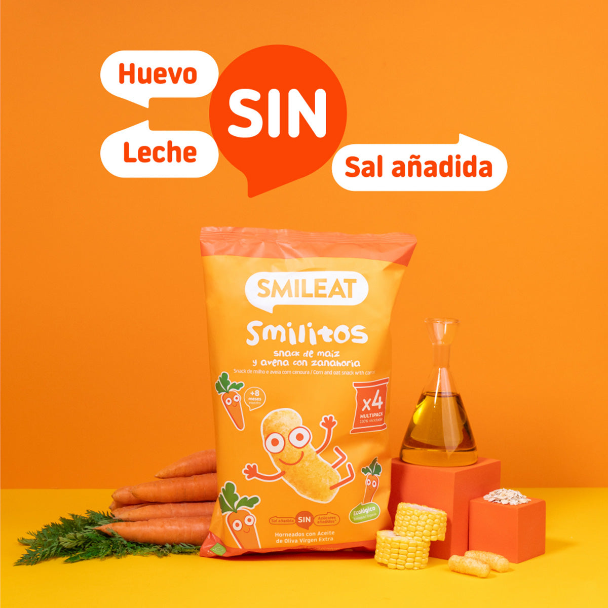 Zestaw mieszanek Smilitos BIO Smileat 4 torebki