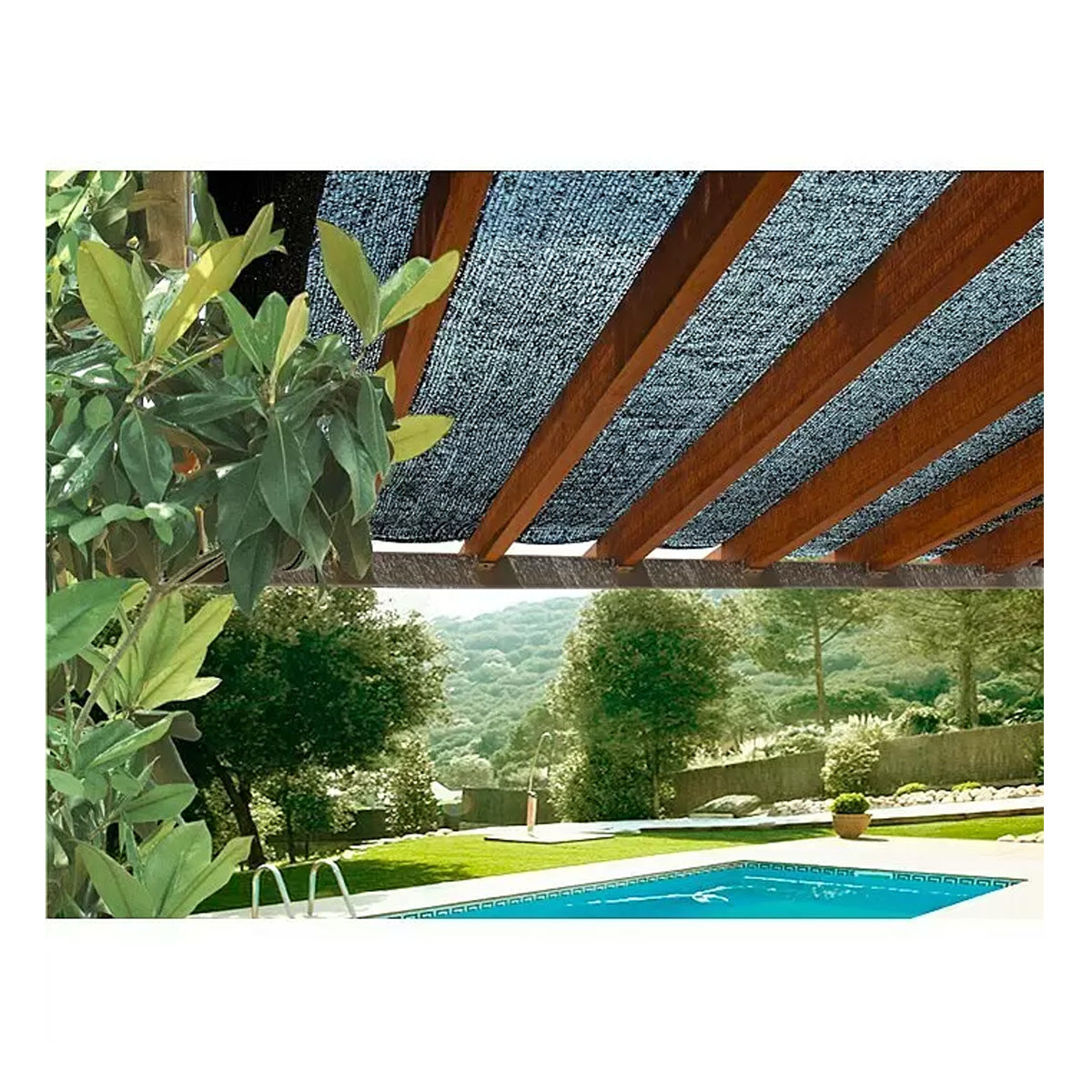 Sun Net 70% Nortene Green Shade Net 3x4 m
