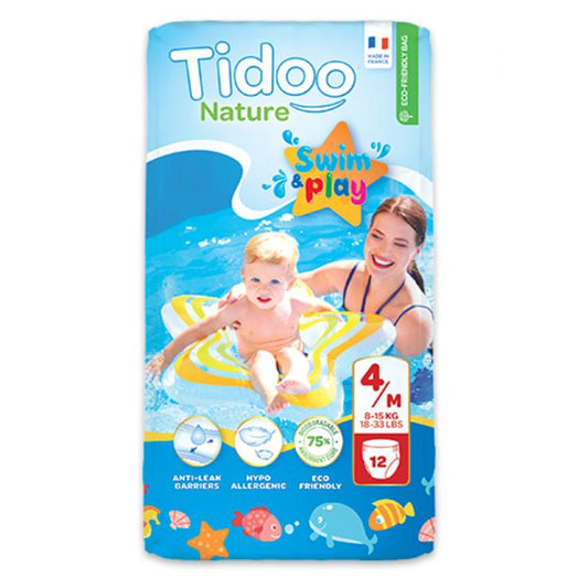 Swimmers badblöjor T4 (8-15 kg) Tidoo 12 st