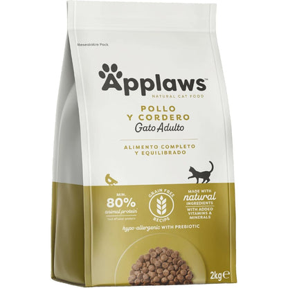 Applaws Cat Dry Chicken and Lamb 2 kg Grain-free natural cat food
