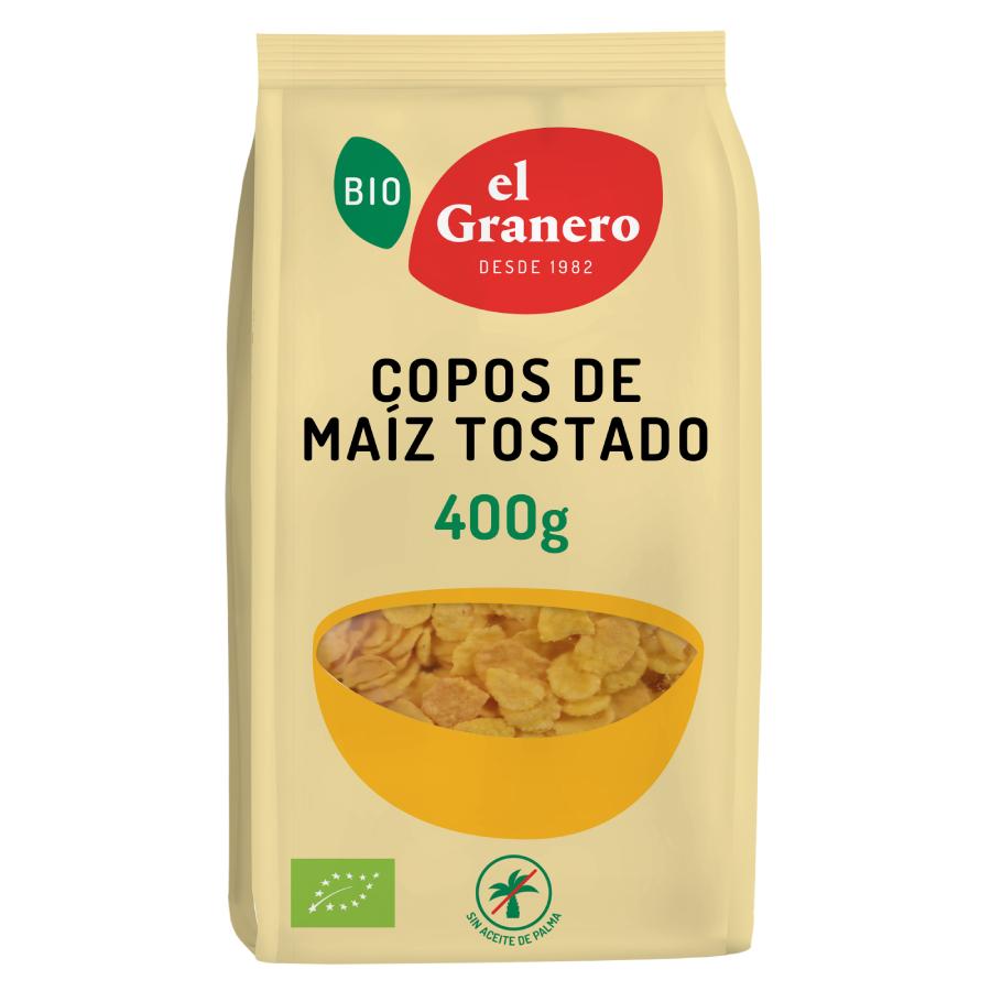 Geröstete Bio-Maisflocken El Granero 400 g