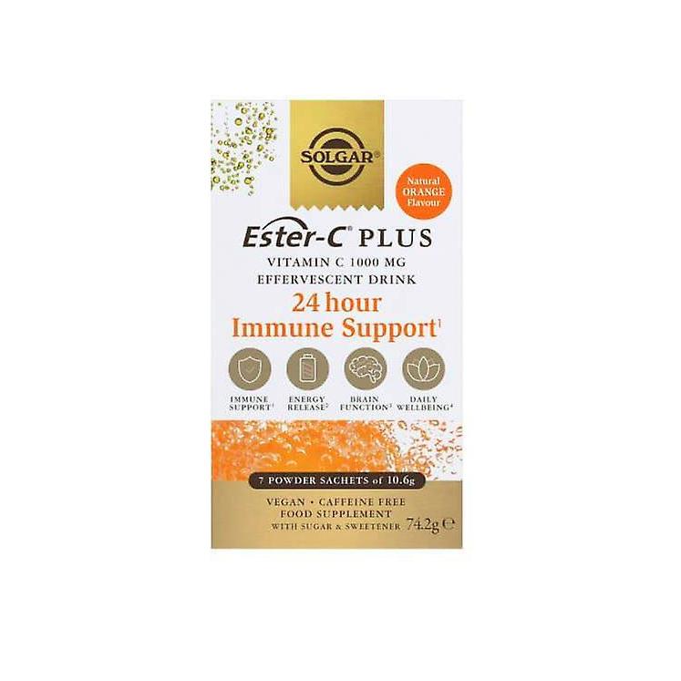 Solgar effervescent Ester-C 1000 mg, 21 sachets
