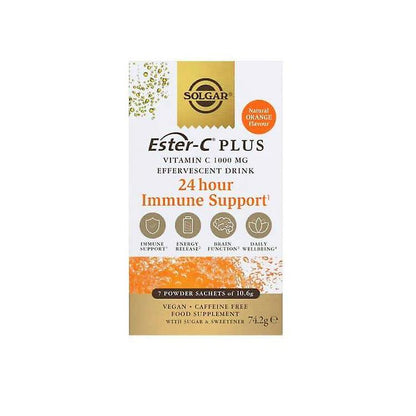 Solgar effervescent Ester-C 1000 mg, 21 sachets
