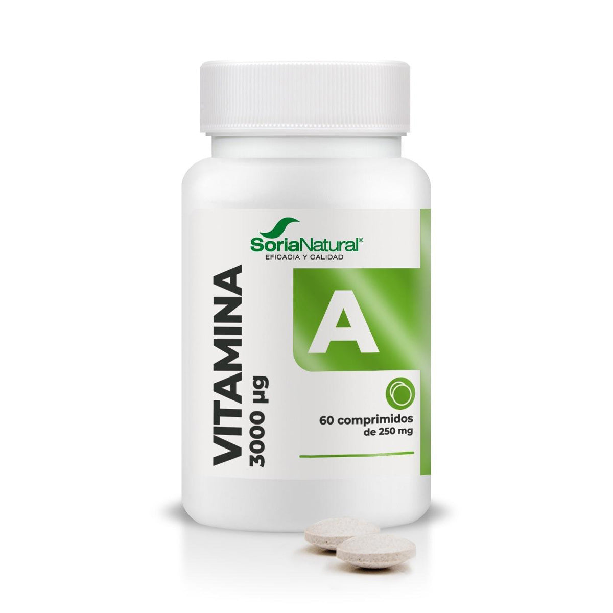 Vitamin A, Soria Natural, 60 tablets