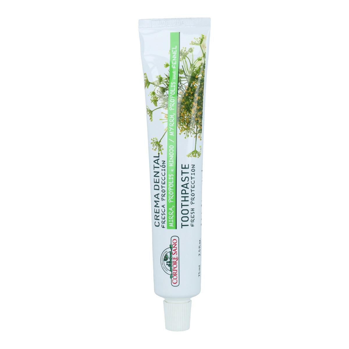 2er-Pack Zahnpasta Myrrhe, Propolis und Fenchel Corpore Sano 75 ml