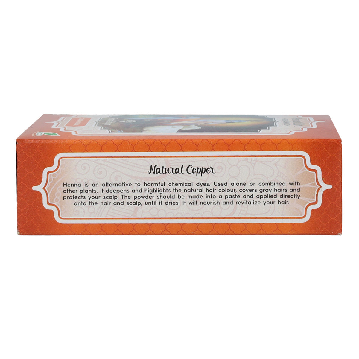 Polvere di henné rame, Radhe Shyam, 100 g