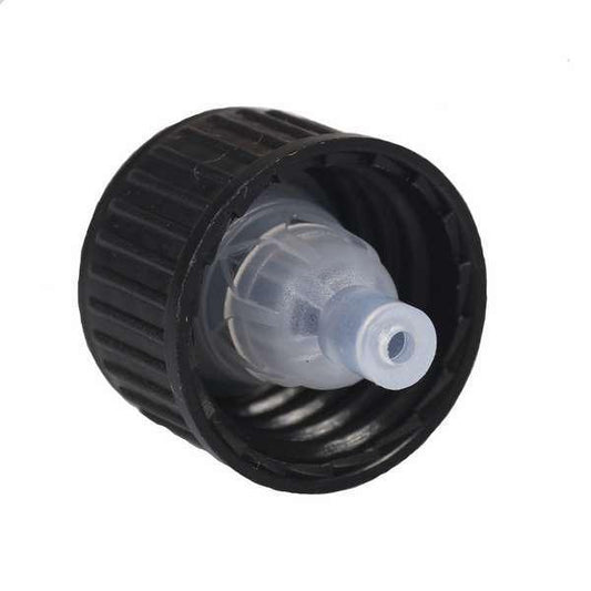 Black stopper with dropper, Camassia
