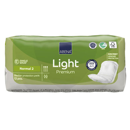 Abena Light Premium Normal Incontinence Pads 2 12 pcs