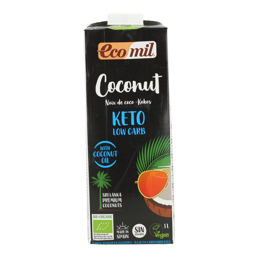 Plantaardige kokosdrank Nature KETO BIO EcoMil 1 l