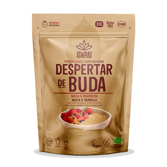 Réveil Bouddha Maca Vanille ISWARI 360 g