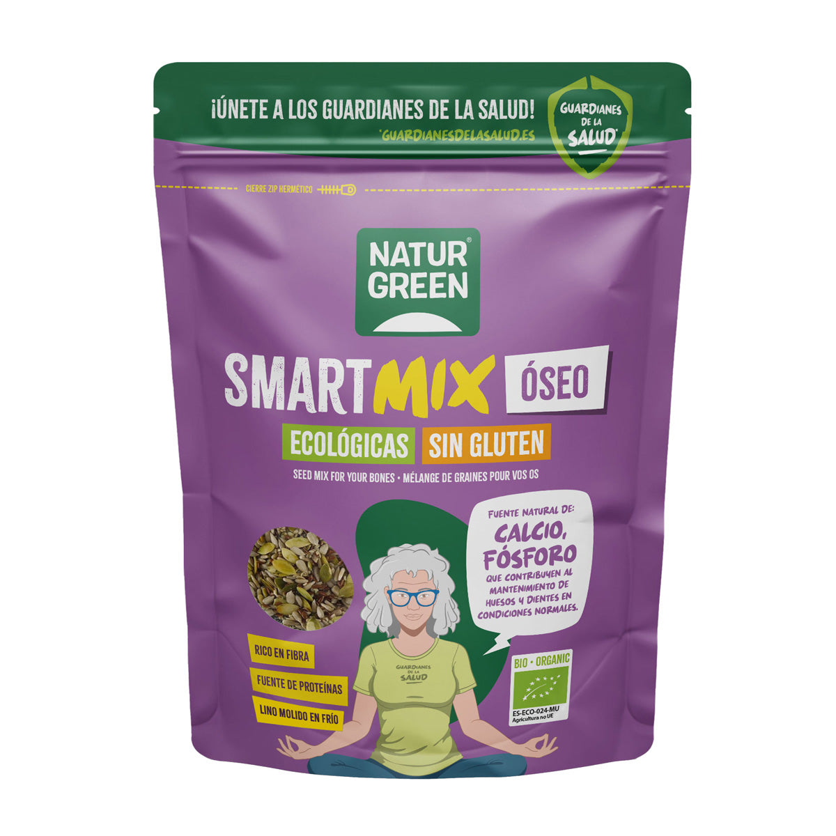 SmartMix-fröblandning för benstomme, ekologisk, Naturgreen 175 g