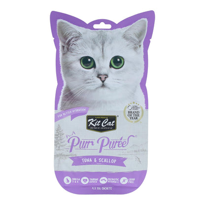 Cat PurrPuree Kit - Tuna and Scallops 60 g Creamy snack for cats