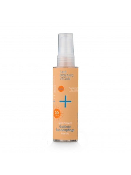 Crème teintée pour le visage SPF50 I+M 50 ml
