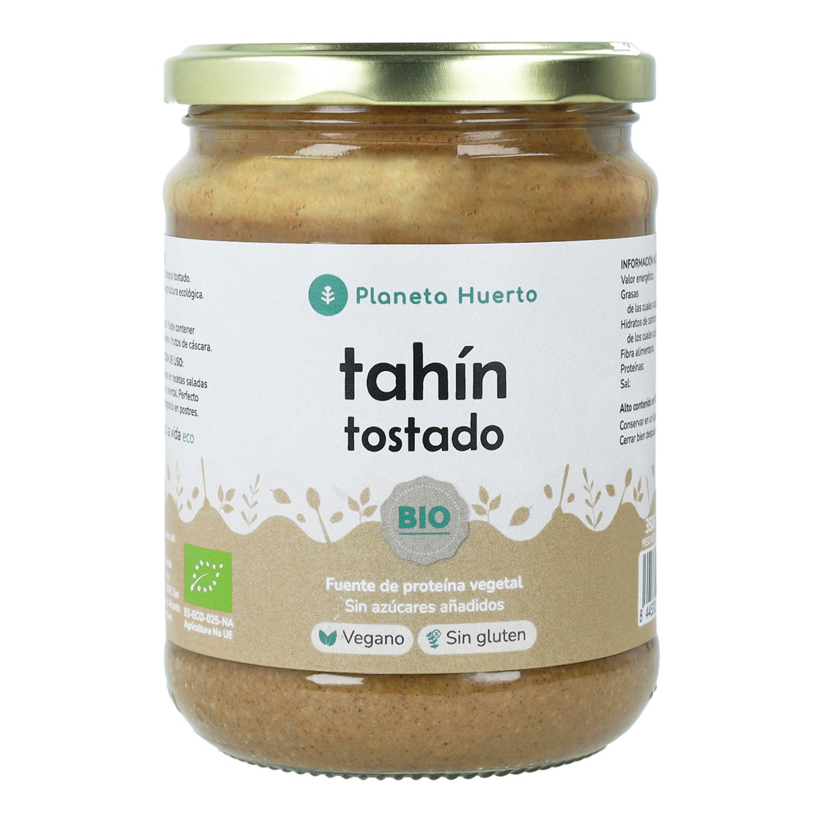 Tahini di sesamo tostato ECO Planeta Huerto 350 g