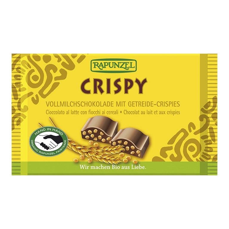 Crispy chocoladesnack Rapunzel 100 g