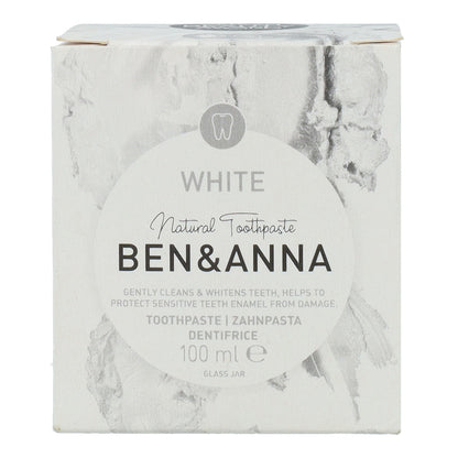 Witte tandpasta Ben&Anna 100 ml