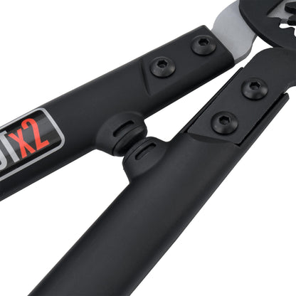 Power Cut 75 mm Bellota two-handed anvil shears