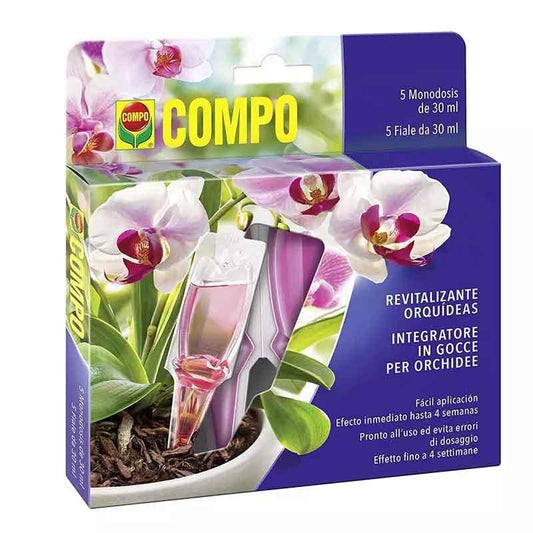 Compo Revitalisierendes Orchideen-Konzentrat, Einzelportionen, 5 x 30 ml