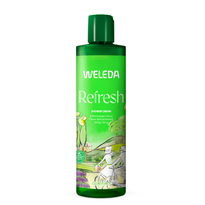 Gel doccia cremoso Refresh Citrus Weleda 400 ml