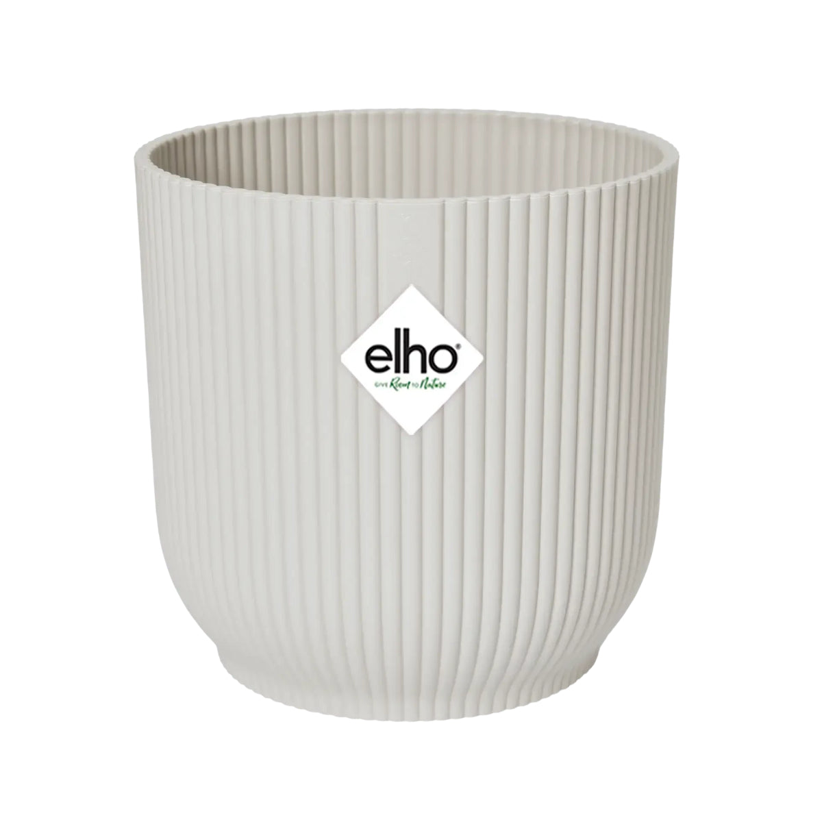 Vaso da fiori vibes fold round silky white Elho 30 cm