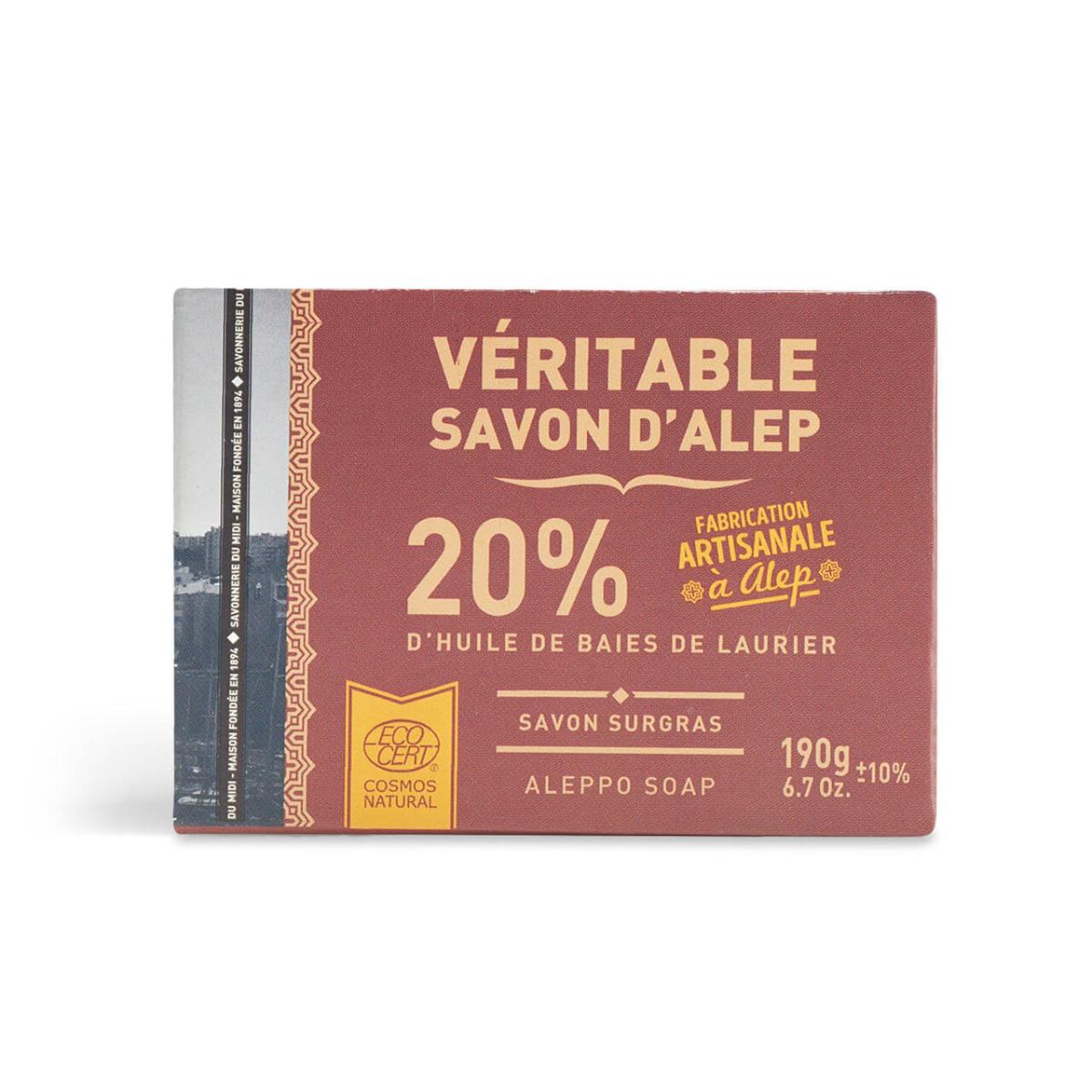 Aleppo-Seife 20 % La Corvette 190 g