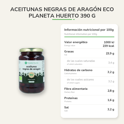 Información nutricional