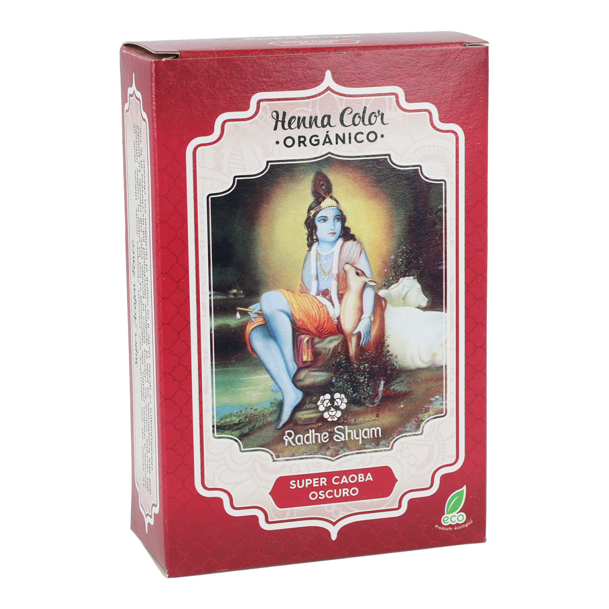 Henna pulver super mörk mahogny Radhe Shyam 100 g