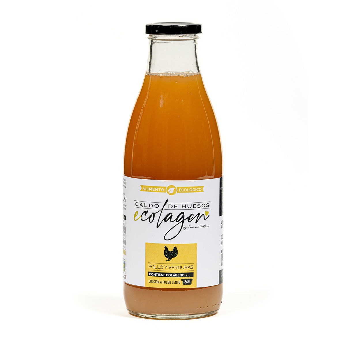 Biologische kippenbouillon met groenten Ecolagen 1 l