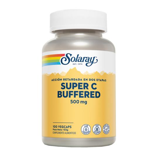 Super Bio C Buffered  Solaray, 100 kapsułek