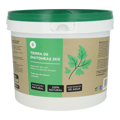 Confezione da 3x Terra di diatomee Planeta Huerto 2 Kg