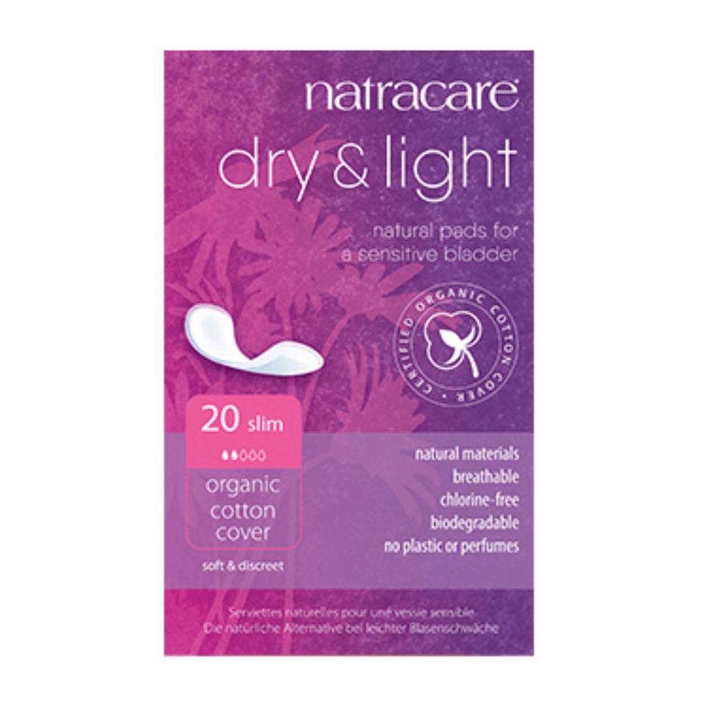 Dry-light inkontinensbindor Natracare 20 st