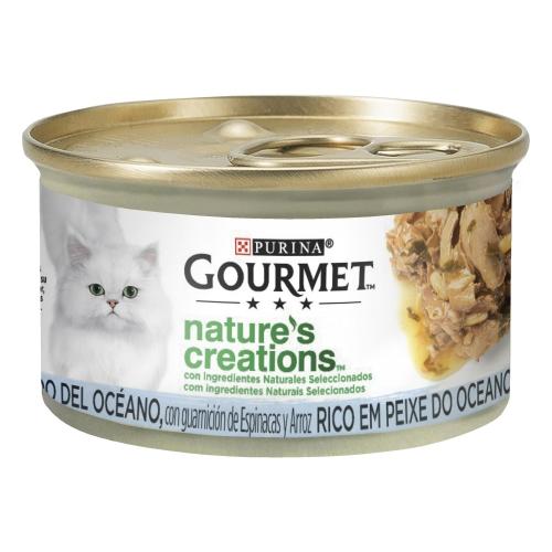 Zestaw 24 x GOURMET Nature's Creations Mini filety bogate w ryby oceaniczne 85 g