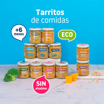 PROMO 3x Organic turkey and vegetables jar +6 months Smileat 230 g