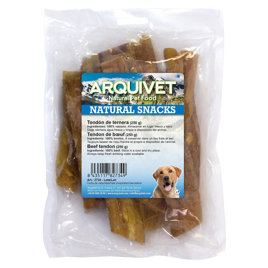 Snack naturale per cani  Tendone di vitello Arquivet  250 g
