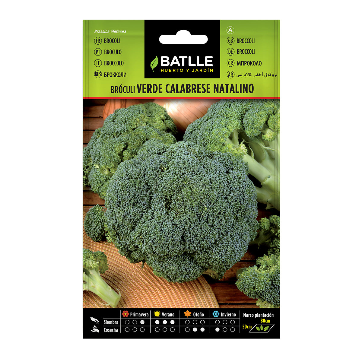 Gröna broccolifrön Calabrese Batlle